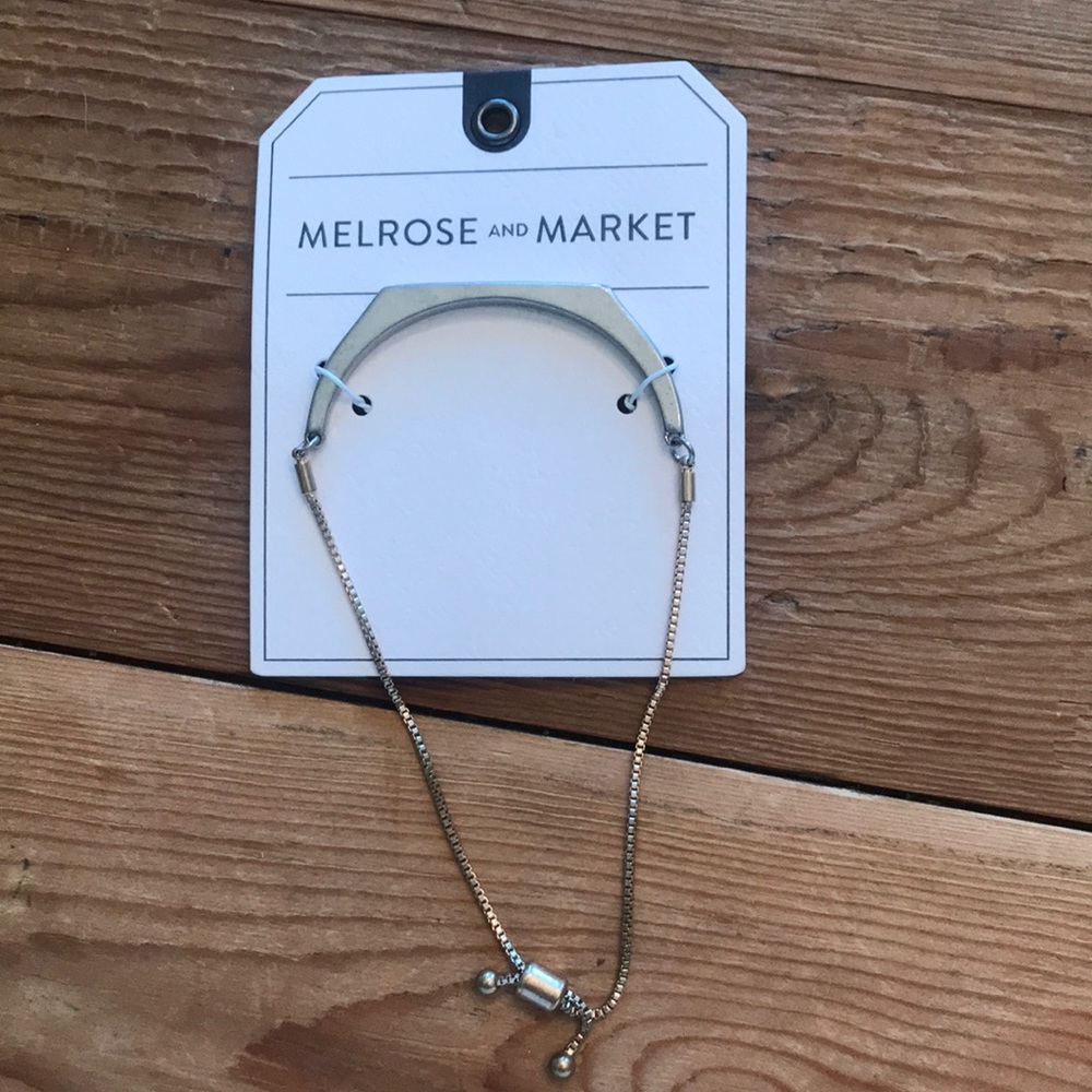 Melrose and Market Silver/gold bracelet